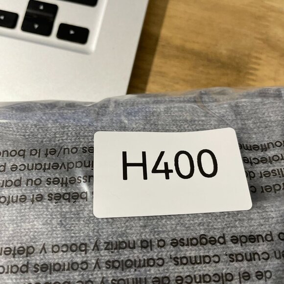 NEW Mario Serrani Womens M Gray Cashmere Sweater Long Sleeve Crewneck Soft - Picture 9 of 9